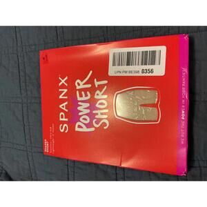 Spanx Power Short M Medium Soft Nude NIP (unopened) 2744